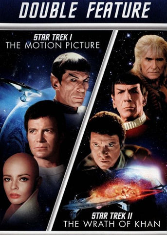 Star Trek Double Feature: Star Trek I The Motion Picture / Star Trek II The Wrath Of Khan (Widescreen)