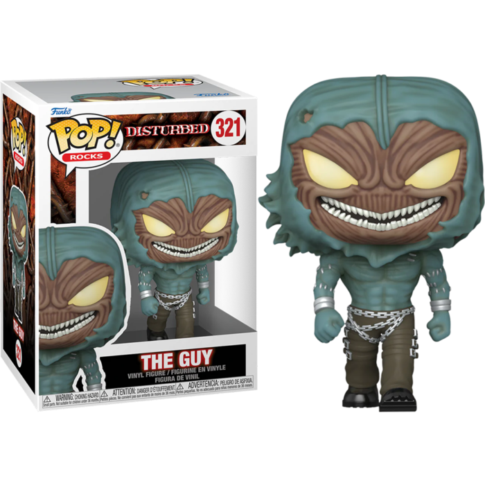 Funko Pop! Rocks: Disturbed - The Guy – Yellow Dog Discs
