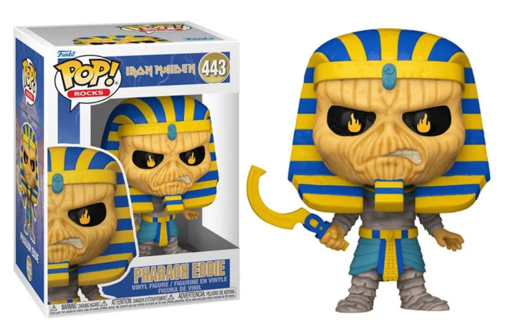 Funko Pop Rocks: Iron Maiden - Pharaoh Eddie – Yellow Dog Discs