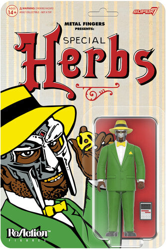 Super7 - MF Doom - ReAction Figures - Wave 04 - Special Herbs