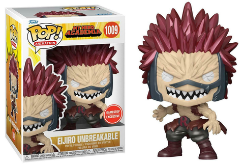 Funko Pop! Animation: My Hero Academia - Eijiro Unbreakable (Metallic) (GameStop)