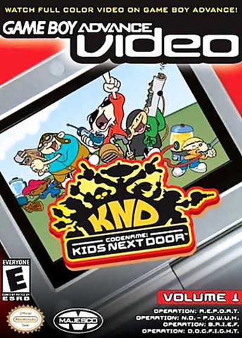 GBA Video: Codename Kids Next Door Volume 1