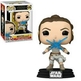 Funko Pop! Star Wars: Rey With 2 Light Sabers
