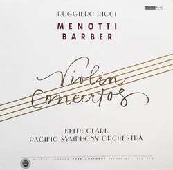 Ruggiero Ricci, Keith Clark, & Pacific Symphony Orchestra