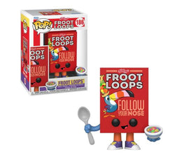 Funko Pop! Ad Icons: Kellogg's - Froot Loops Cereal Box