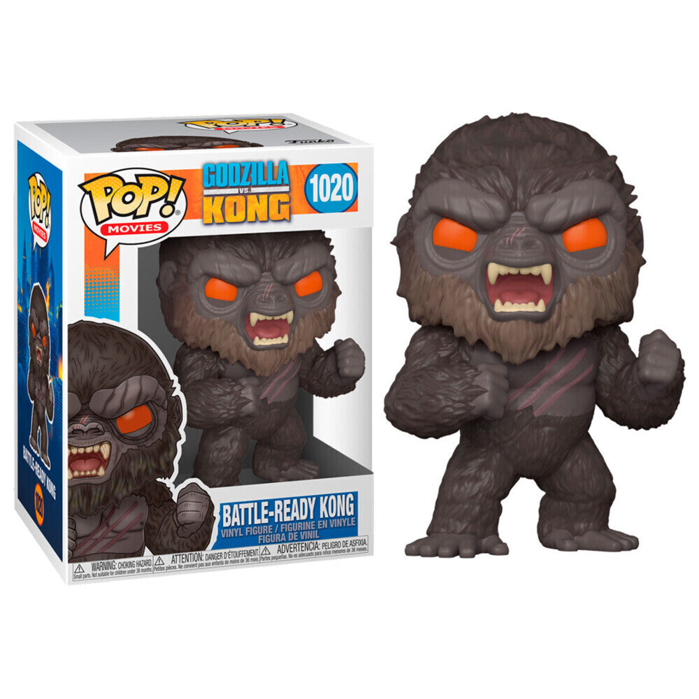 Funko Pop! Movies - Godzilla Vs Kong - Battle-Ready Kong Funko Pop! Movies - Godzilla Vs Kong - Battle-Ready Kong