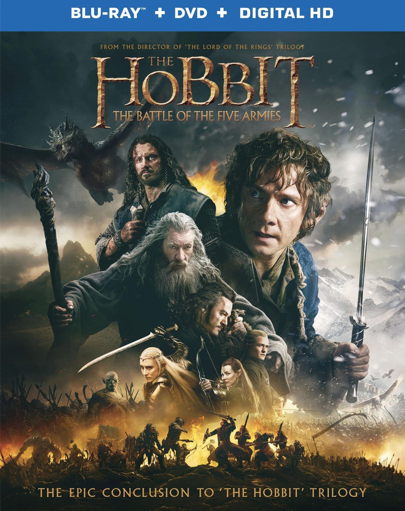 Universidad Referéndum pestillo The Hobbit: The Battle Of The Five Armies [Blu-ray/DVD] – Yellow Dog Discs