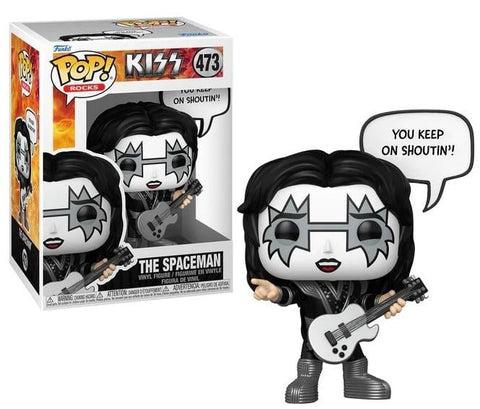 Funko POP! Rocks: Sayings: KISS - The Spaceman, Rock & Roll All Night