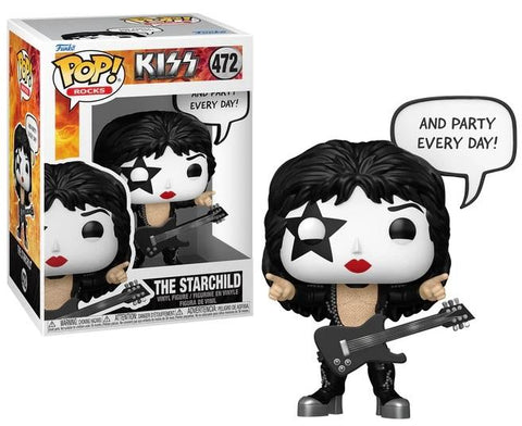 Funko POP! Rocks: Sayings: KISS - The Starchild, Rock & Roll All Night