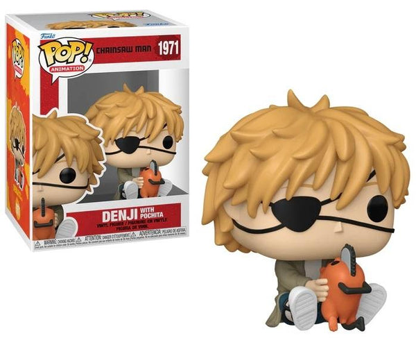 Funko POP! Animation: Chainsaw Man - Denji With Pochita