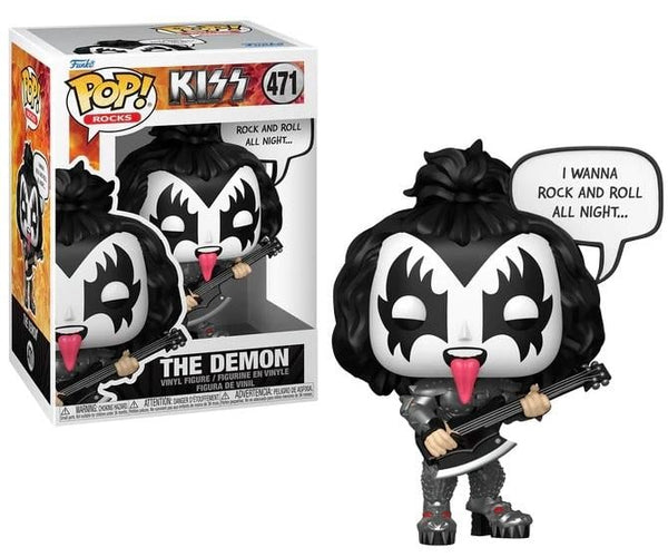 Funko POP! Rocks: Sayings: KISS - The Demon, Rock & Roll All Night