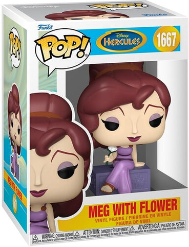 FUNKO POP! DISNEY: Hercules (25th Anniversary) - Meg with flower