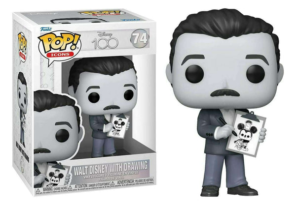 Funko Pop! Disney: Disney 100 - Walt Disney with Drawing – Yellow