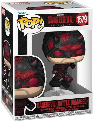 Funko Pop! Marvel: Daredevil Born Again - Daredevil (Battle Damaged)