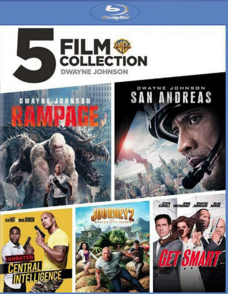 5 Film Collection: Dwayne Johnson – Yellow Dog Discs