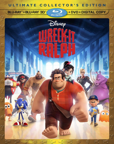 Wreck-It Ralph (Ultimate Collector's Edition) [Blu-ray 3D/Blu-ray/DVD]