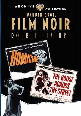 The House Across The Street / Homicide: WB Film Noir Double Feature