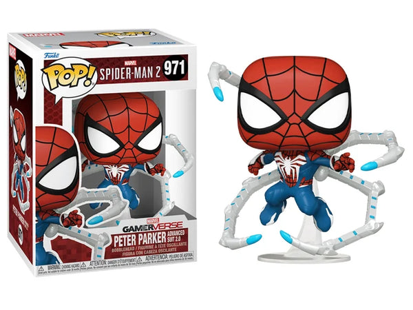 Funko Pop! Games: Marvel GamerVerse - Spider-Man 2 - Peter Parker (Advanced Suit 2.0)
