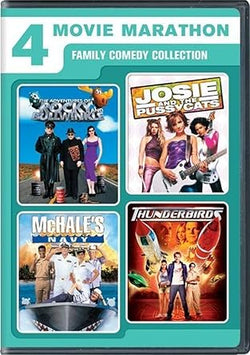 4-Movie Marathon: Family Comedy Collection (Adventures of Rocky & Bullwinkle / Josie and the Pussycats / McHale's Navy / Thunderbirds)