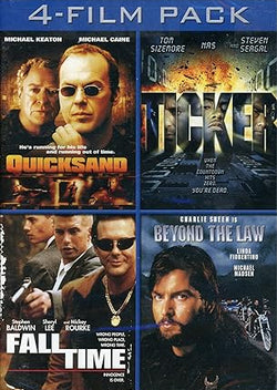 4 Film Pack: Quicksand / Ticker / Fall Time / Beyond The Law