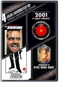 4 Film Favorites: Stanley Kubrick (The Shining: Special Edition, 2001: A Space Odyssey: Special Edition, Barry Lyndon, Eyes Wide Shut