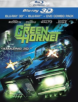 The Green Hornet (3D Blu-ray + Blu-ray + DVD)