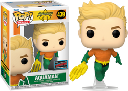 Funko Pop! Heroes - Aquaman (NYCC Sticker 2022)
