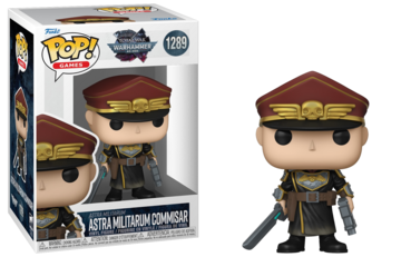 Funko POP! Games: Warhammer 40k - Astra Militarum Commisar