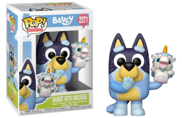 Funko POP! Animation: Bluey - Bandit with Unicorse