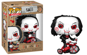 Funko POP! Movies: Saw: Billy on Bike (Doodles)