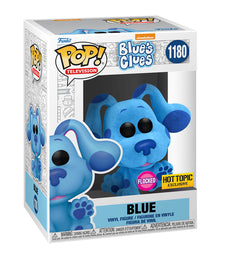 Funko Pop! Television - Blue's Clues - Blue (Flocked) (Hot Topic)