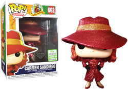Funko Pop! Television: Carmen Sandiego - Carmen Sandiego (Diamond) (2019 Spring Convention Shared Sticker)