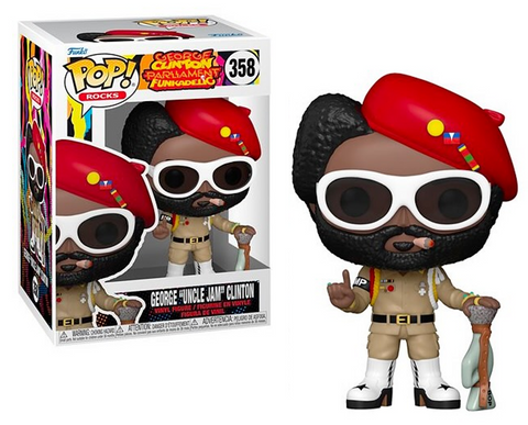 Funko Pop! Rocks: Parliament Funkadelic - George "Uncle Jam" Clinton