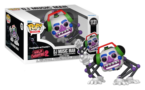 Funko Pop! Games: Five Nights At Freddys Help Wanted 2 - DJ Music Man