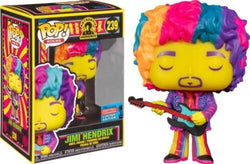 Funko Pop! Rocks - Jimi Hendrix (Multicolor Blacklight)