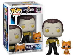 Funko POP! Television: Star Trek - Data With Spot