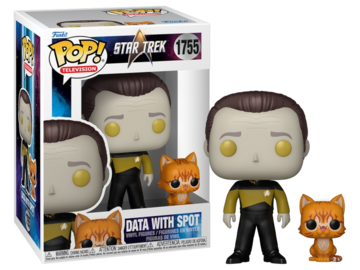 Funko POP! Television: Star Trek - Data With Spot