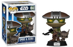 Funko Pop! Star Wars: Mandalorian & Grogu - Embo & Keibu