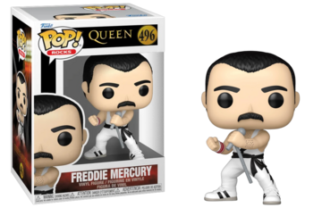 Funko Pop! Rocks: Queen - Freddy Mercury (White Singlet)