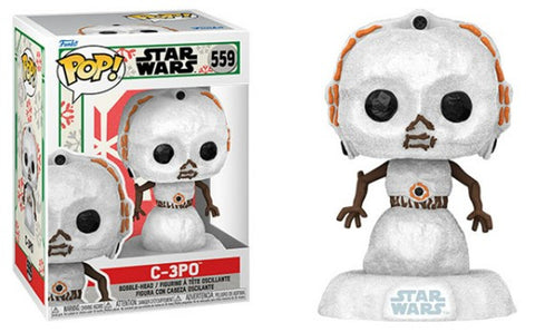 Funko Pop! Star Wars: Holiday C-3PO Snowman