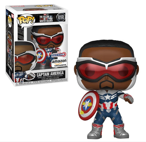 Funko Pop! Marvel: Falcon and the Winter Soldier- Captain America (Year Of The Shield)