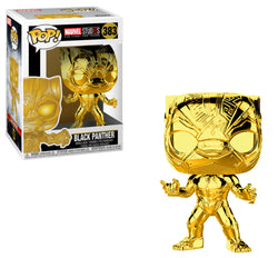 Funko Pop! Marvel: Marvel Studios 10 - Black Panther (Chrome)