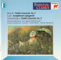 Bruch / Lalo / Vieuxtemps - Pinchas Zukerman · Los Angeles Philharmonic Orchestra · London Symphony Orchestra · Zubin Mehta · Charles Mackerras