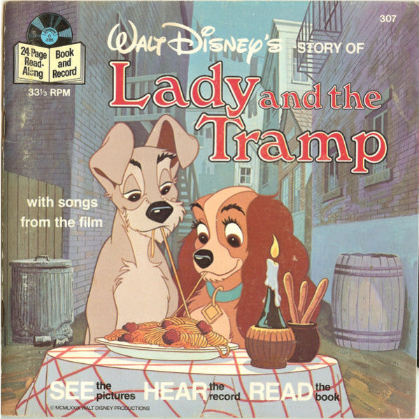 Walt Disney's Lady And The Tramp (Book/Record)