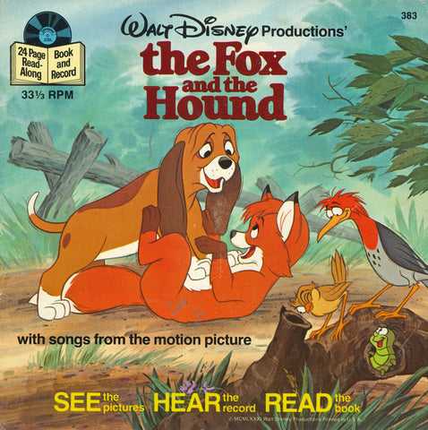 Walt Disney's The Fox And The Hound (Book/Record)