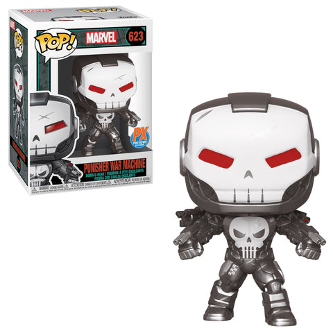 Funko Pop! Marvel: Marvel Comics - Punisher War Machine (Metallic) (PX: Previews)