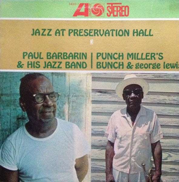 Paul Barbarin & His Jazz Band / Punch Miller's Bunch