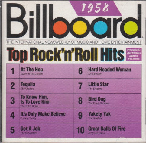 Billboard Top Rock'N'Roll Hits: 1958
