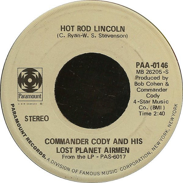 Commander Cody And His Lost Planet Airmen