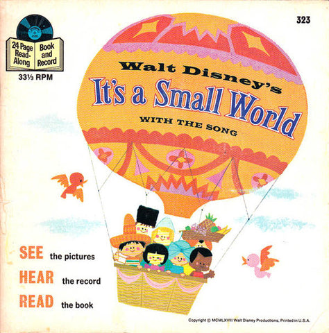 Walt Disney's It's A Small World (Book/Record)